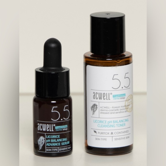Acwell Travel Size Licorice Serum and Toner - Picture 1 of 1